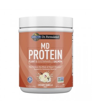 Dr. Formulated MD Protein Plant and Sustainable Salmon Vanilla 644g